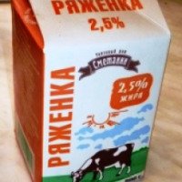 Ряженка "Сметанин" 2,5%