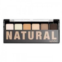 Тени NYX The Natural Shadow Palette