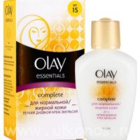 Легкий дневной крем-эмульсия Olay "Essentials Complete" для нормальной и жирной кожи