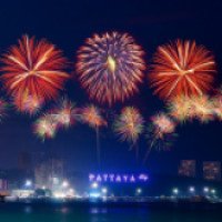 Международный фестиваль фейерверков в Паттайе Pattaya International Fireworks Festival 