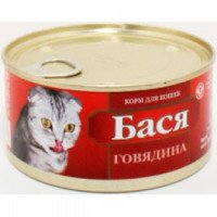 Консервированный корм для котят "Бася"