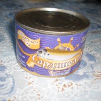 Консервы Русский рыбный мир "Сардинелла натуральная с добавлением масла"