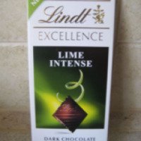 Шоколад Lindt Dark Lime Intense