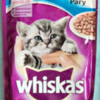Корм Whiskas для котят рагу с лососем