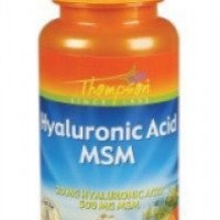БАД Thompson Hyaluronic Acid MSM