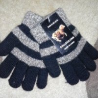 Детские вязаные перчатки Dar&Black