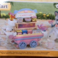 Игровой набор Sylvanian Families "Тележка со сладостями"