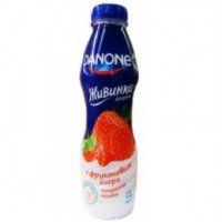 Питьевой йогурт Danone "Живинка"