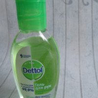 Освежающий гель для рук Dettol с алоэ