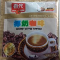 Растворимый кофе CHUN GUANG Coconut Coffee Powder