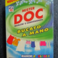 Порошок стиральный для ручной стирки для белых и цветных вещей Mister Doc