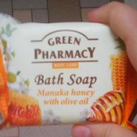 Туалетное мыло Green Pharmacy "Мед манука с оливковым маслом"