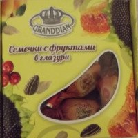 Конфеты Русское драже "Семечки с фруктами в глазури"