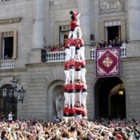 Фестиваль Кастельерс в Таррагоне (Испания)