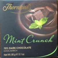Шоколад темный Thorntons Mint Crunch