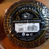 Сыр твердый Campo Flor "Queso de mezcla curado"