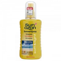 Солнцезащитный спрей Rossmann Sun Ozon SPF 20