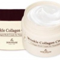 Улиточный крем Skin House "Wrinkle Collagen Rich Cream for Nourishing"