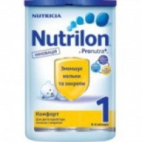 Молочная смесь Nutrilon Pronutra+ 1