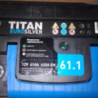 Аккумуляторная батарея Titan Euro Silver 61.1 Ah 620A EN