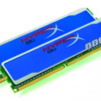 Оперативная память Kingston HyperX Blu DIMM DDR3 1333Mhz 8Gb (2x4Gb)