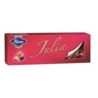 Шоколадные конфеты Fazer Julia с мармеладом