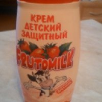 Крем детский защитный Frutomilk "Молоко и клубника"