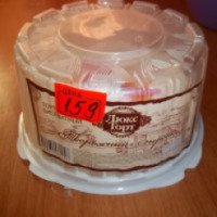 Торт бисквитный ИП Пшенина М.В. "Творожный с персиком"