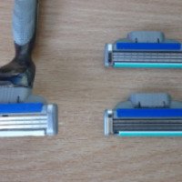 Сменные кассеты для бритья Gillette Mach 3 Turbo с тройным лезвием