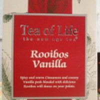 Чай в пакетиках Tea of Life Rooibos Vanilla