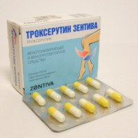 Венотонизирующее средство Zentiva "Троксерутин"