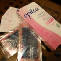 Восковые полоски для депиляции Opilca