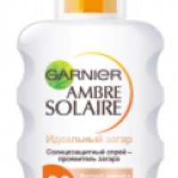 Солнцезащитный спрей Garnier Ambre Solaire "Идеальный загар" SPF 30