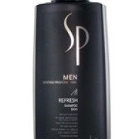 Освежающий шампунь для мужчин Wella System Professional "Refresh shampoo"