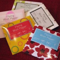 Удивительный набор для исполнения желаний Julie's product Flying Wish Paper
