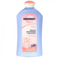 Молочко Sanosan Baby увлажняющее с пантенолом