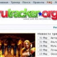 Rutracker.org - русскоязычный битторрент трекер