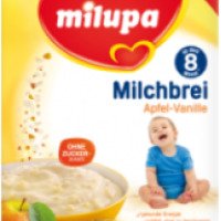 Детская молочная каша Milupa "Apfel-Vanille"