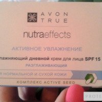 Увлажняющий дневной крем для лица SPF 15 Avon True Nutraeffects "Активное увлажнение"