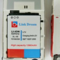 Аккумулятор увеличенной емкости Link Dream 1390 mAH для Nokia BL-5B