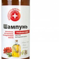 Шампунь для волос Домашний доктор "Тройная сила"