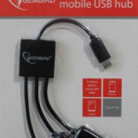 USB хабб для мобильных устройства Gembird UHB-OTG-02