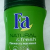 Дезодорант-антиперспирант Fa Natural&Fresh Свежесть жасмина