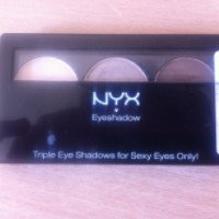 Тени для век Nyx triple Eye Shadows for Sexy Eyes Only