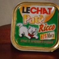 Корм для кошек Lechat "Pate Ricco" с дичью и домашней птицей