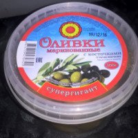 Оливки маринованные Фабрика домашних солений Супергигант