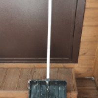 Лопата для снега пластмассовая Инструм-Агро "Снежинка"