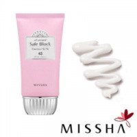 Солнцезащитный крем для лица Missha All-around safe block essence sun SPF 45