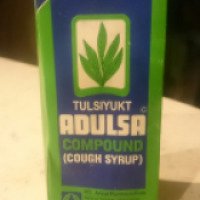 Сироп от кашля и боли в горле Ambut "Tulsiyukt Adulsa Compound Cough Syrop"