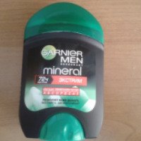 Твердый дезодорант-антиперспирант Garnier Men Mineral Экстрим 72 ч